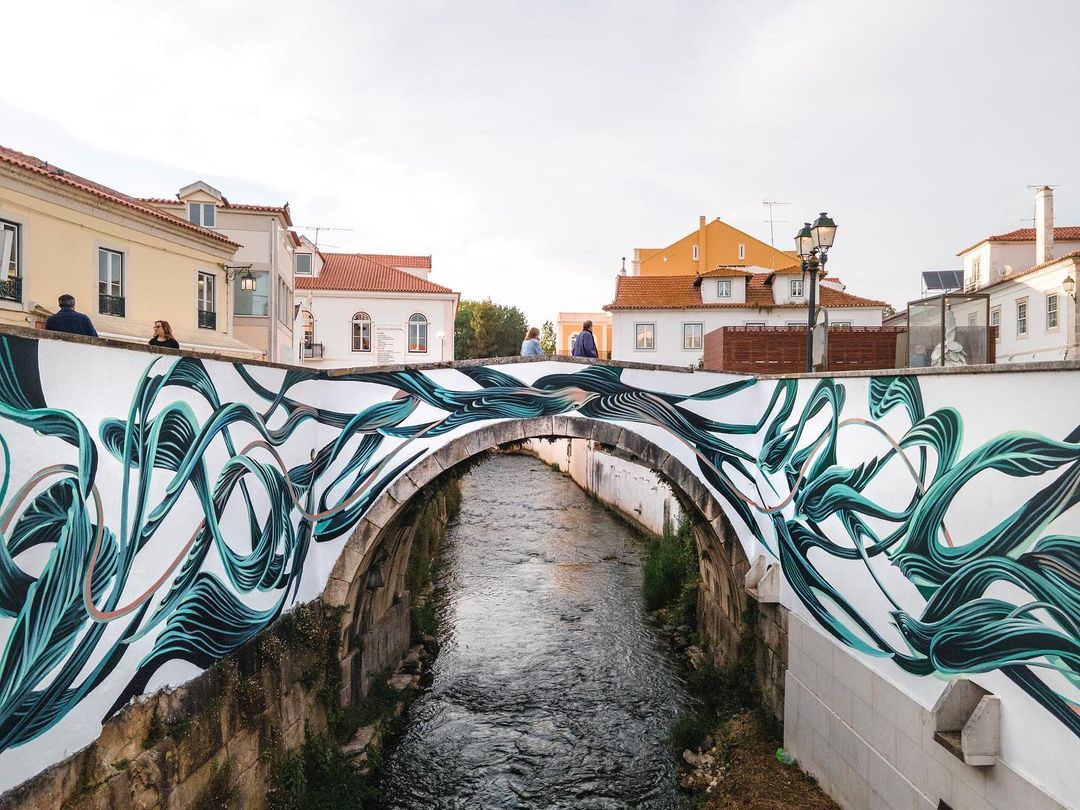 Pantonio's art merges with water in new creation 